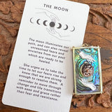 Moon Tarot Card Pendant Pendant Maura Green   