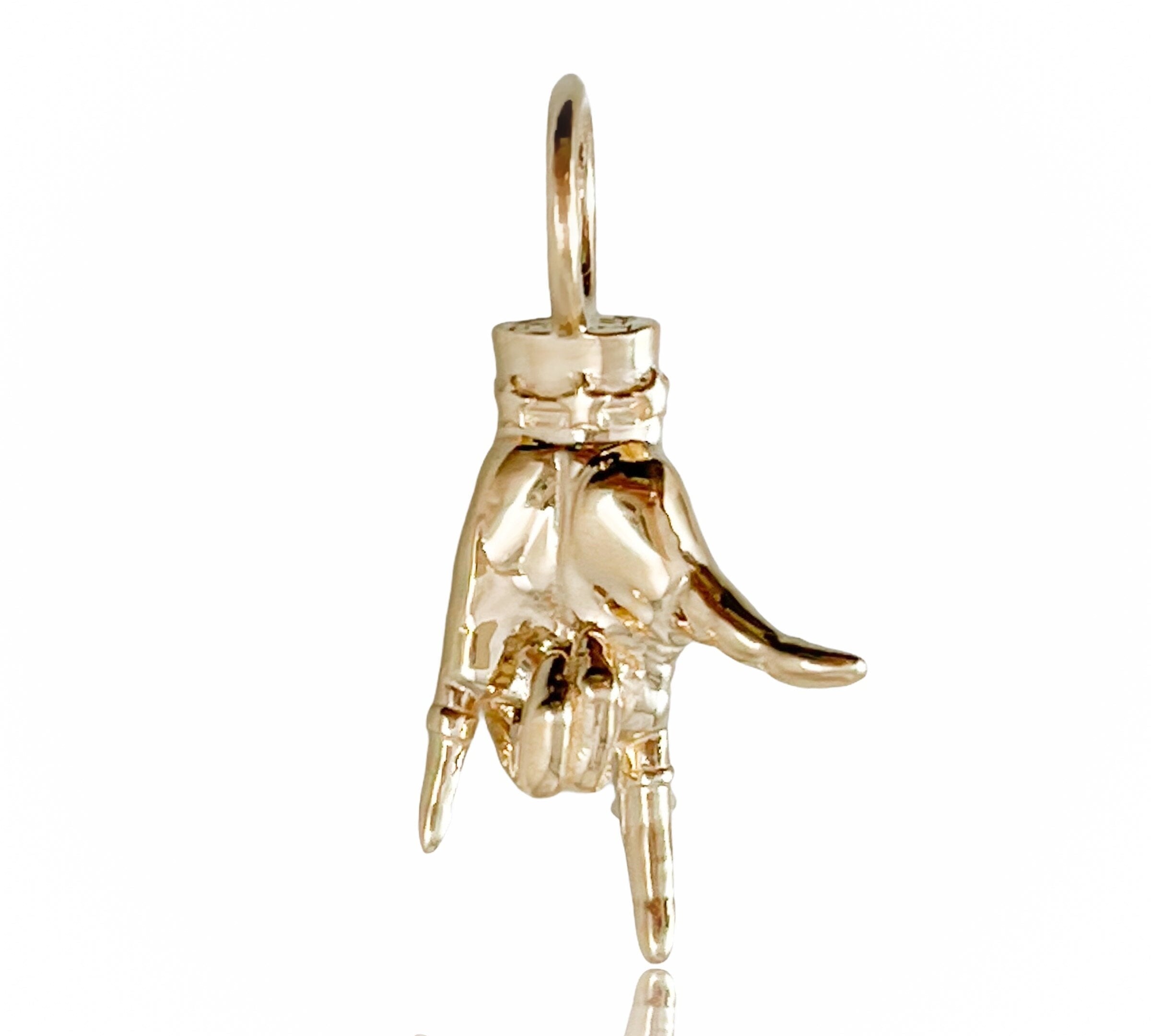 I Love You Ladyfinger Charm Charm Maura Green   