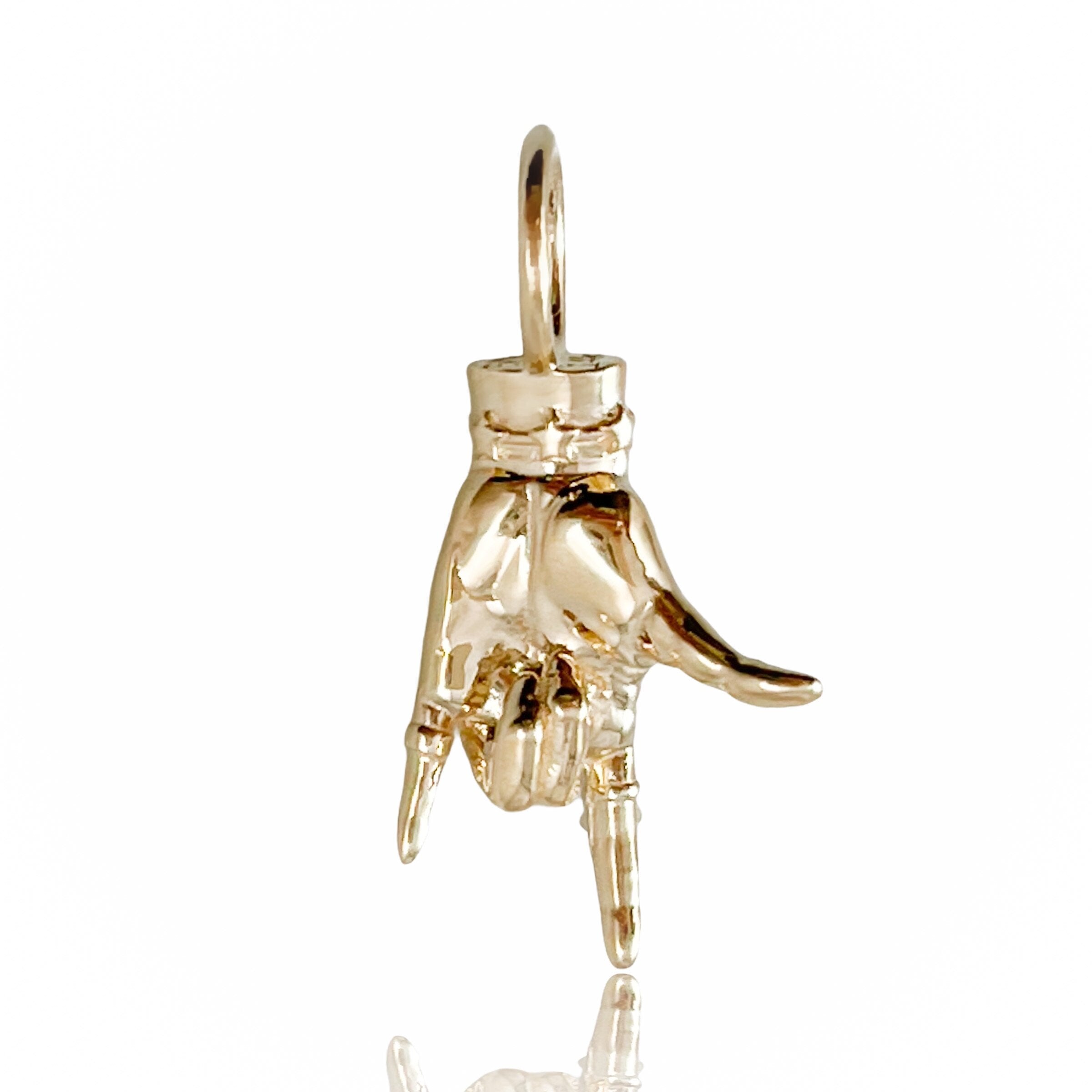 I Love You Ladyfinger Charm Charm Maura Green   