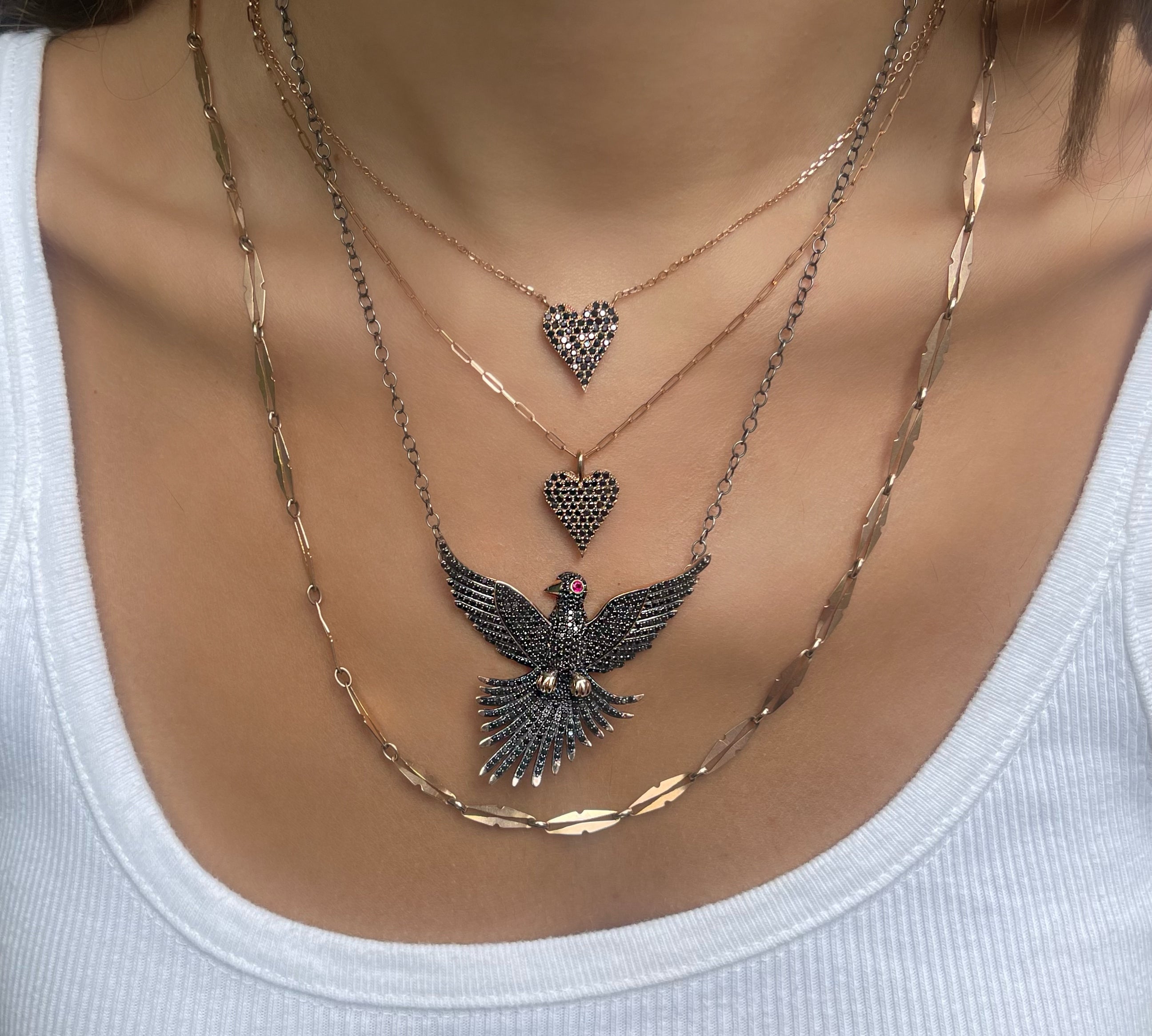 Mr. Big Heart Necklace Pendant Sale   