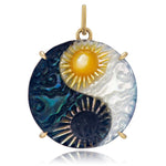 Day and Night Yin Yang Pendant Pendant Maura Green   