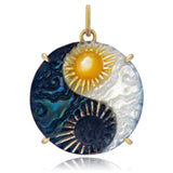 Day and Night Yin Yang Pendant Pendant Maura Green   