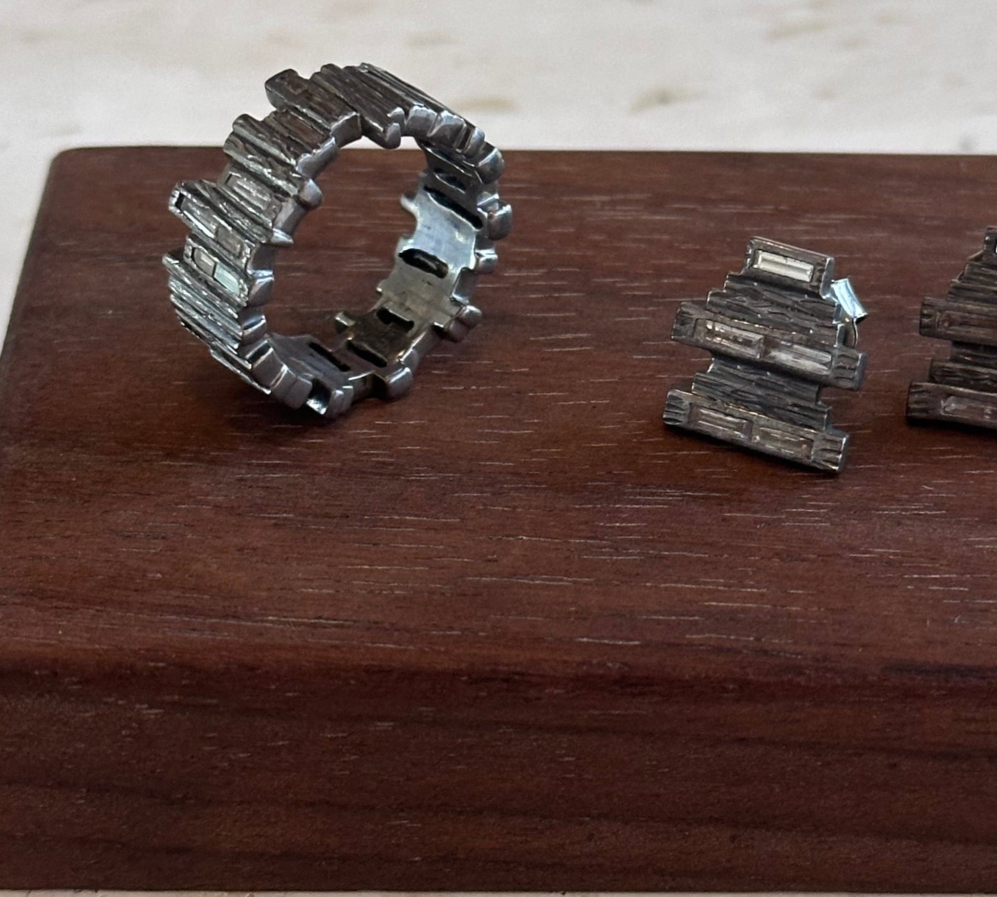 Synergy Ring with Diamonds Ring Carolyn Rodney