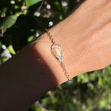 Moonstone Drop Bracelet