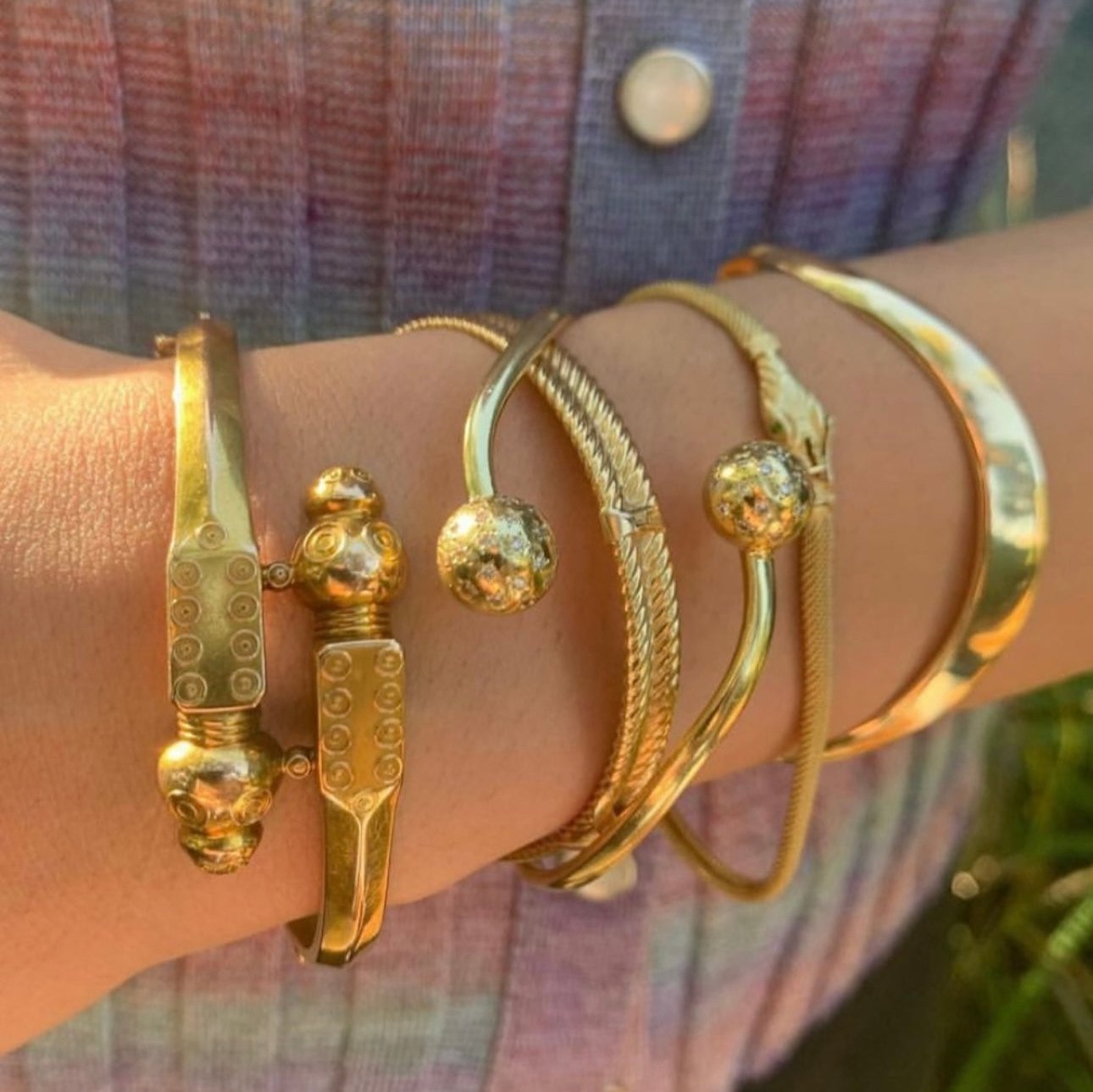 Vintage Boho Cuff Cuff Bracelet Roseark Vintage   