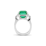 Grace Mint Green Tourmaline Diamond Ring