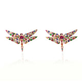 Dragonfly Earrings Stud Earrings Goshwara