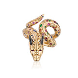 Dragon Coil Ring Statement Ring Goshwara