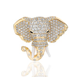 Elephant Ring Statement Ring Goshwara