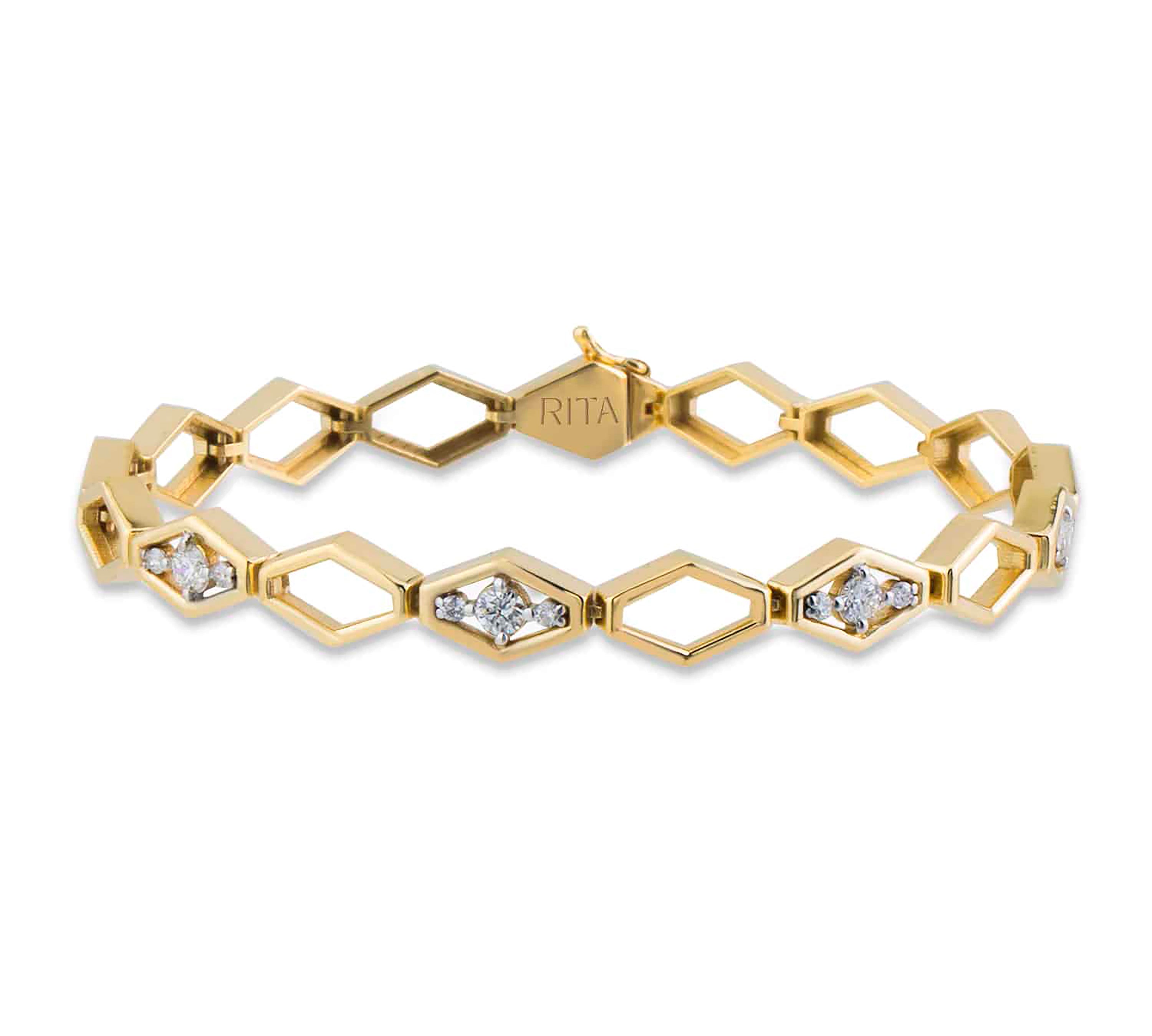 Arna Diamond Bracelet Statement Bracelet RITA Fine Jewelry