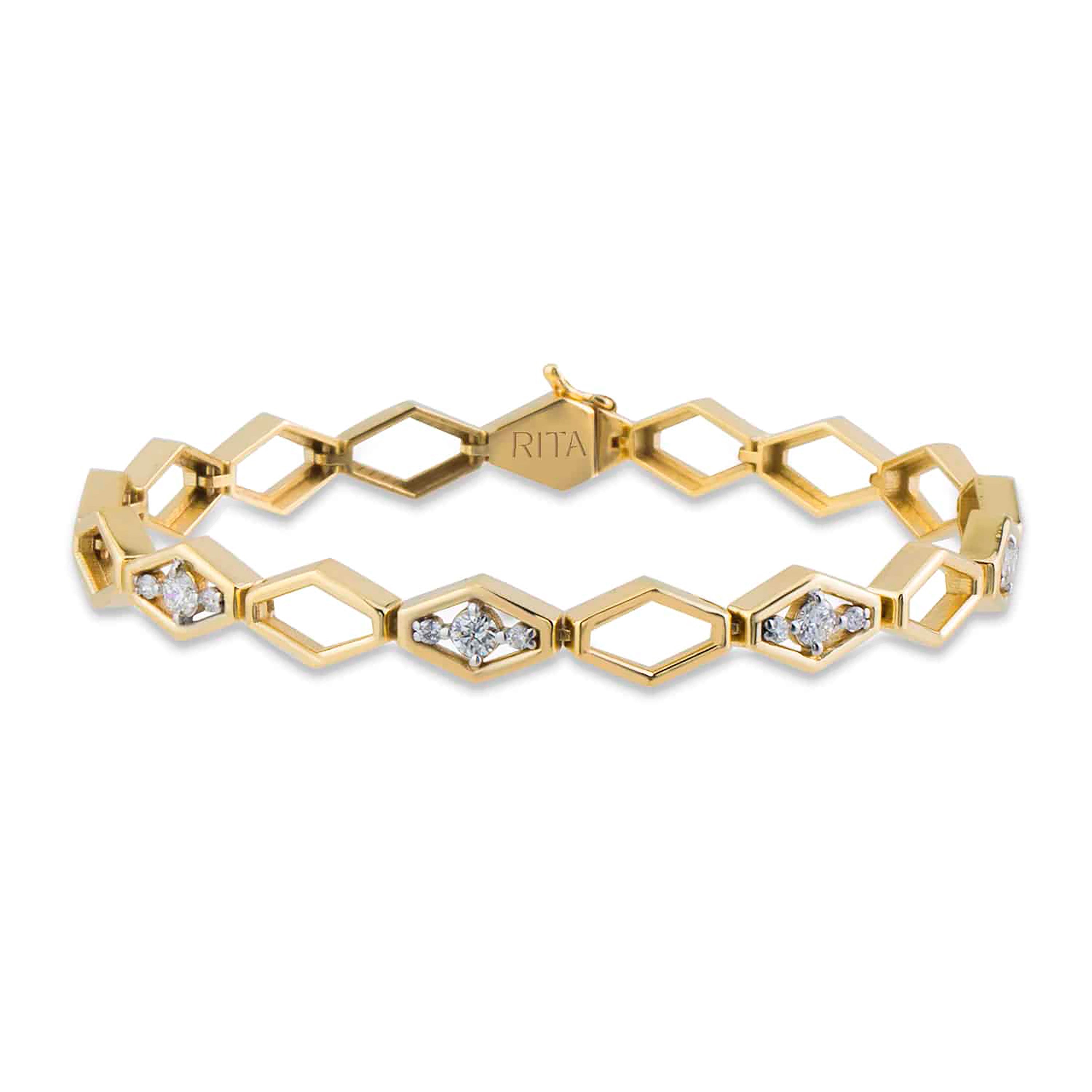 Arna Diamond Bracelet Statement Bracelet RITA Fine Jewelry