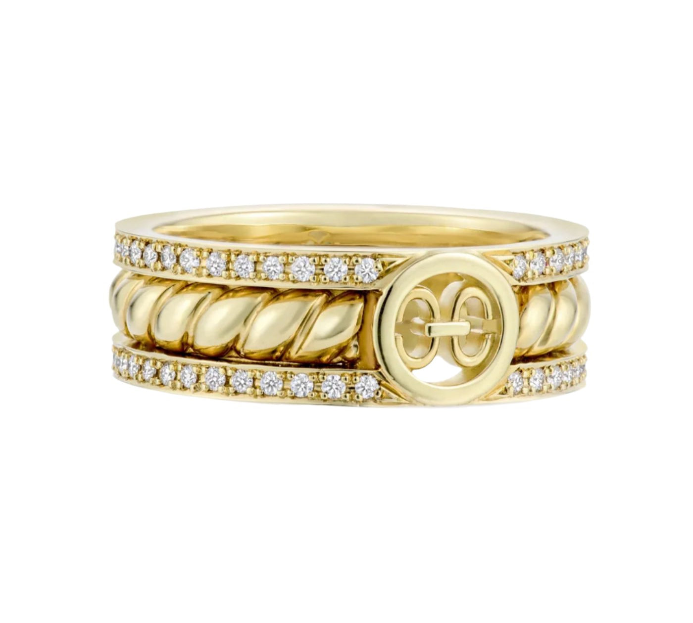 Birth Eternal Ring with Diamonds Ring KIMITAKE