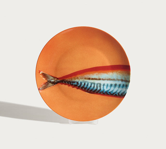 Holy Mackerel Dinner Plate Platter Shayna Fontana