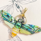 Death Head Hawk Moth Charm Charm Maura Green   