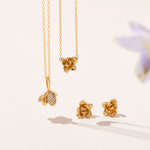 Blossom Earrings Stud Earrings Elisabeth Bell Jewelry   