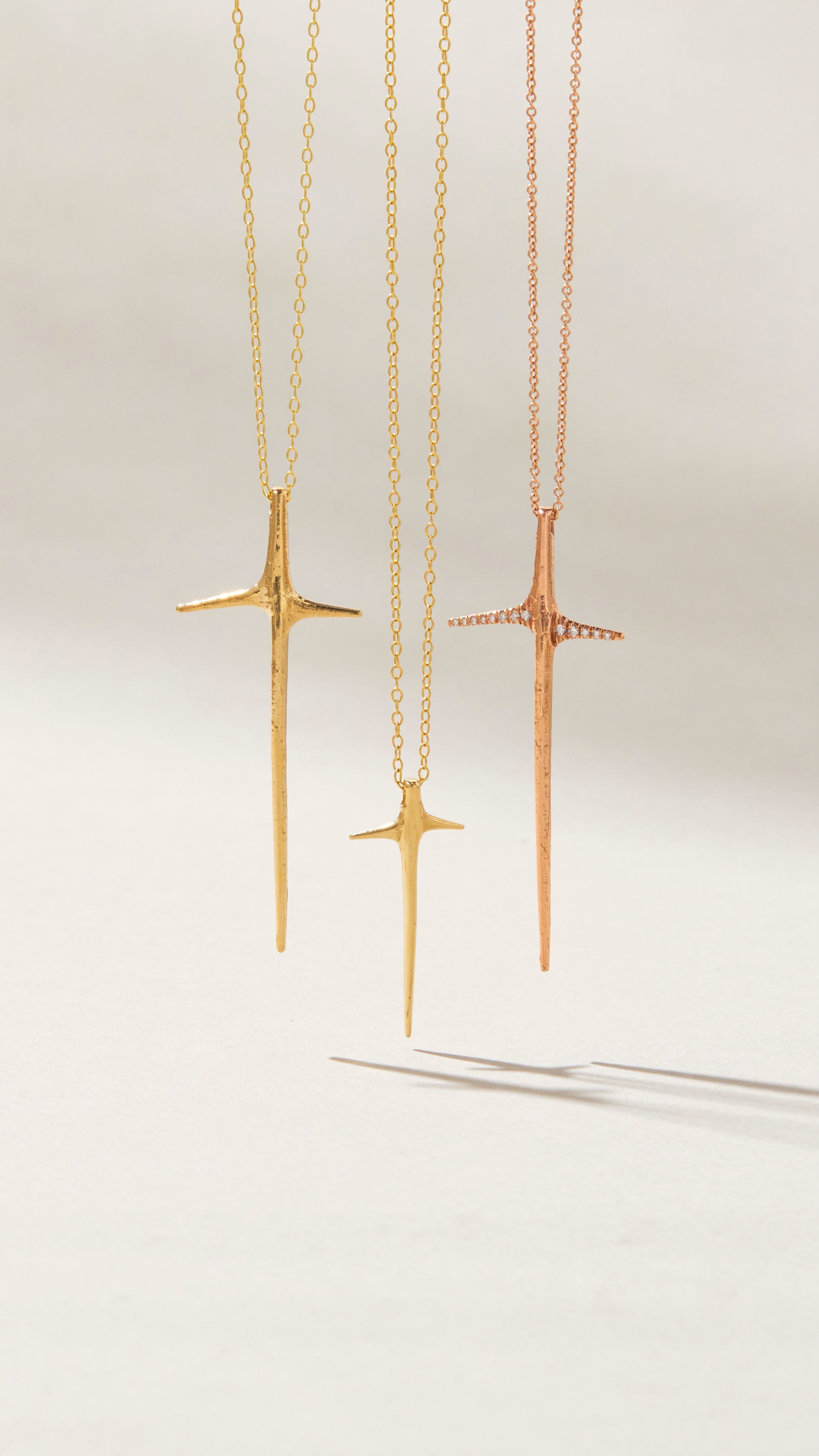 Thorn Necklace Pendant Necklace Elisabeth Bell Jewelry