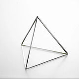 Pyramid Bangle, Silver Bangle Perez Bitan Angular