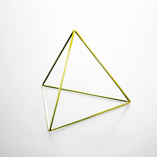 Pyramid Bangle, Gold Bangle Perez Bitan