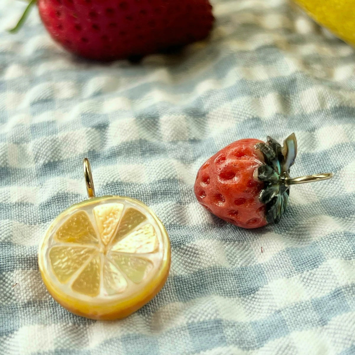 Lemon Twist Charm Maura Green