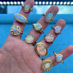 Carnivale Crystal Opal Eclipse Ring Ring Sarah Gardner Fine Jewelry