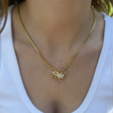 Vintage Frog Pendant Brooch Roseark Vintage