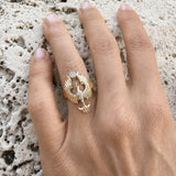 Anka Rising Petite Ring Statement Ring Selin Kent
