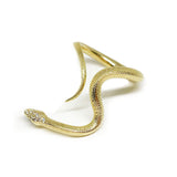 Textured Snake Ring Statement Ring Perez Bitan