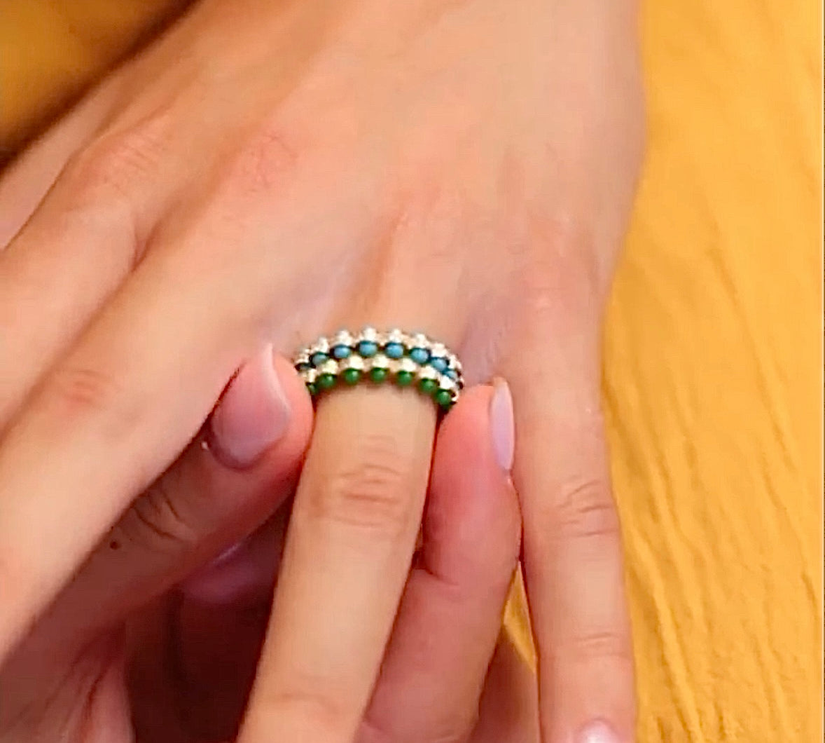 The Carbon Ring, Size One Band Ring Latelier Nawbar