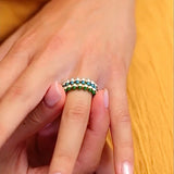 The Carbon Ring, Size One Band Ring Latelier Nawbar