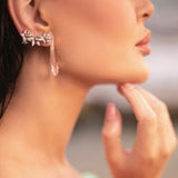 Topaz Hedgehog Ear Cuff