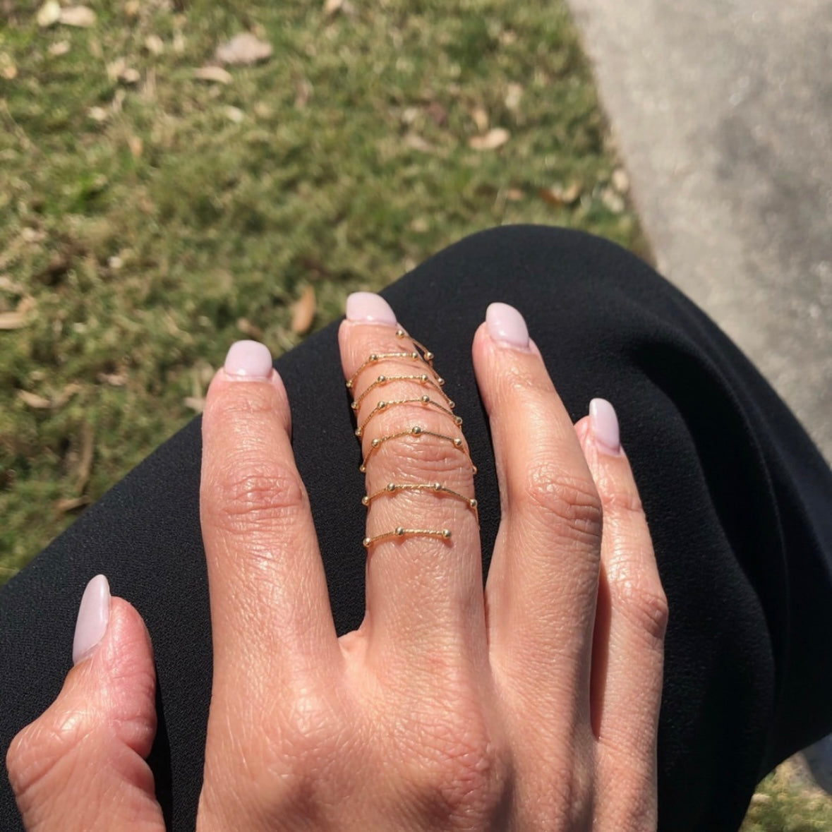 Planeti Wire Spiral Ring Ring Ritique