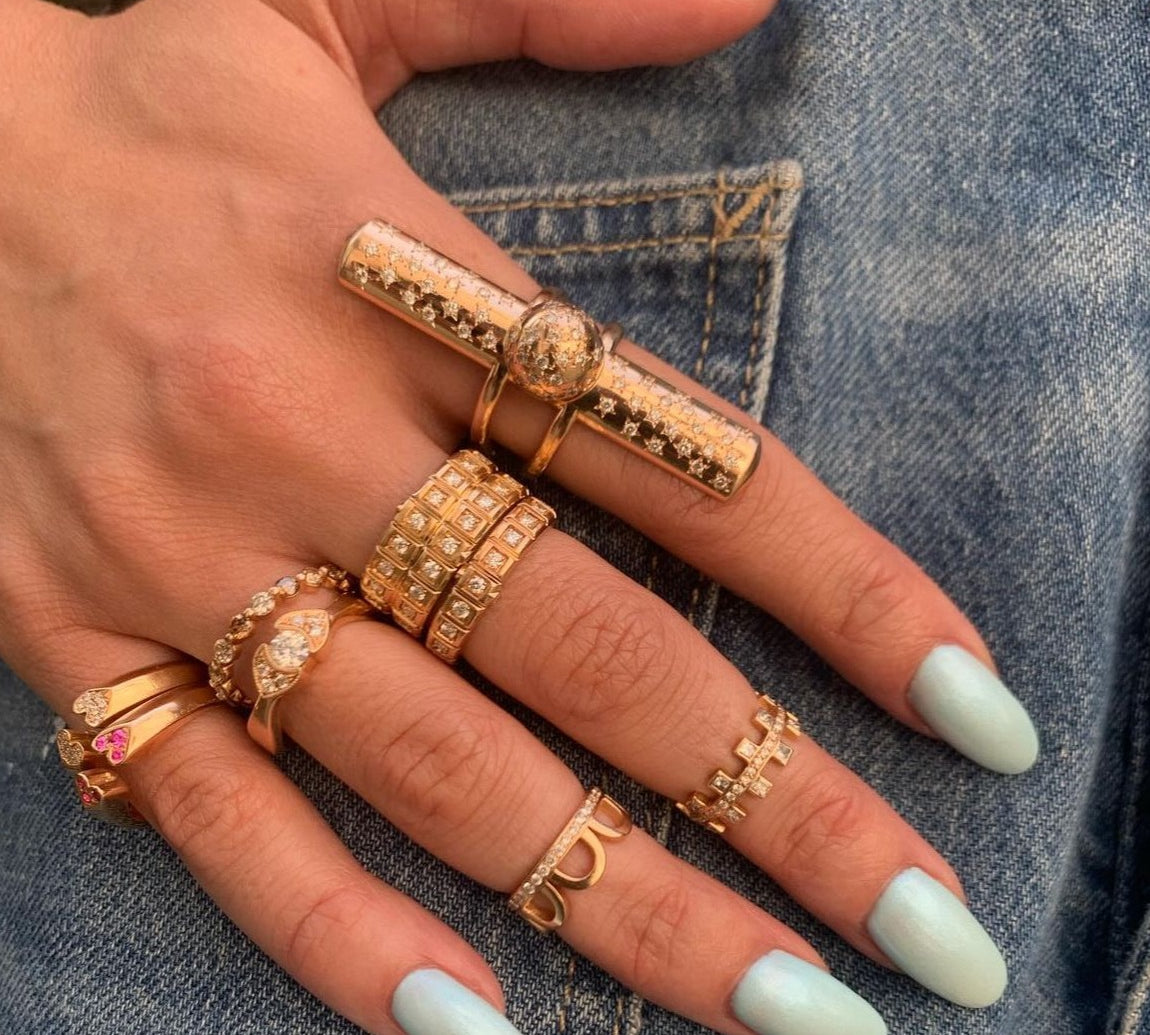 The Apollo Ring Statement Ring Roseark