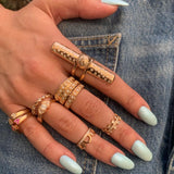 The Apollo Ring Statement Ring Roseark