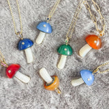 Magic Mushroom Charm with Pave Bail Charm Maura Green   