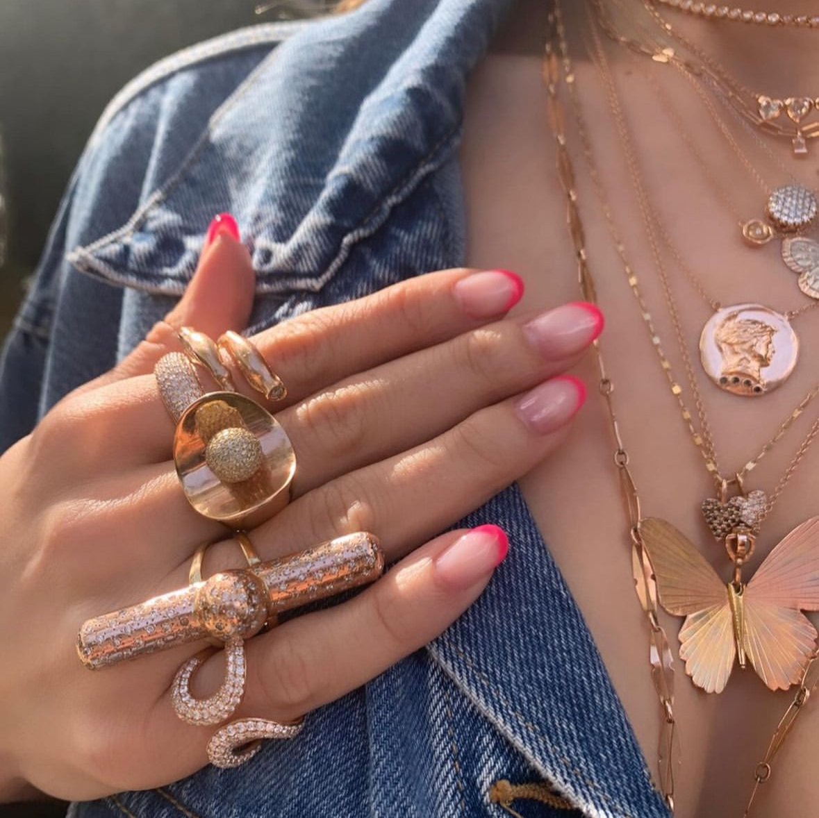Rose Estate Feather Chain Chain Necklace Roseark Vintage