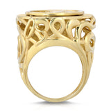 Lioness Coin Statement Ring Statement Ring MAE + LANG