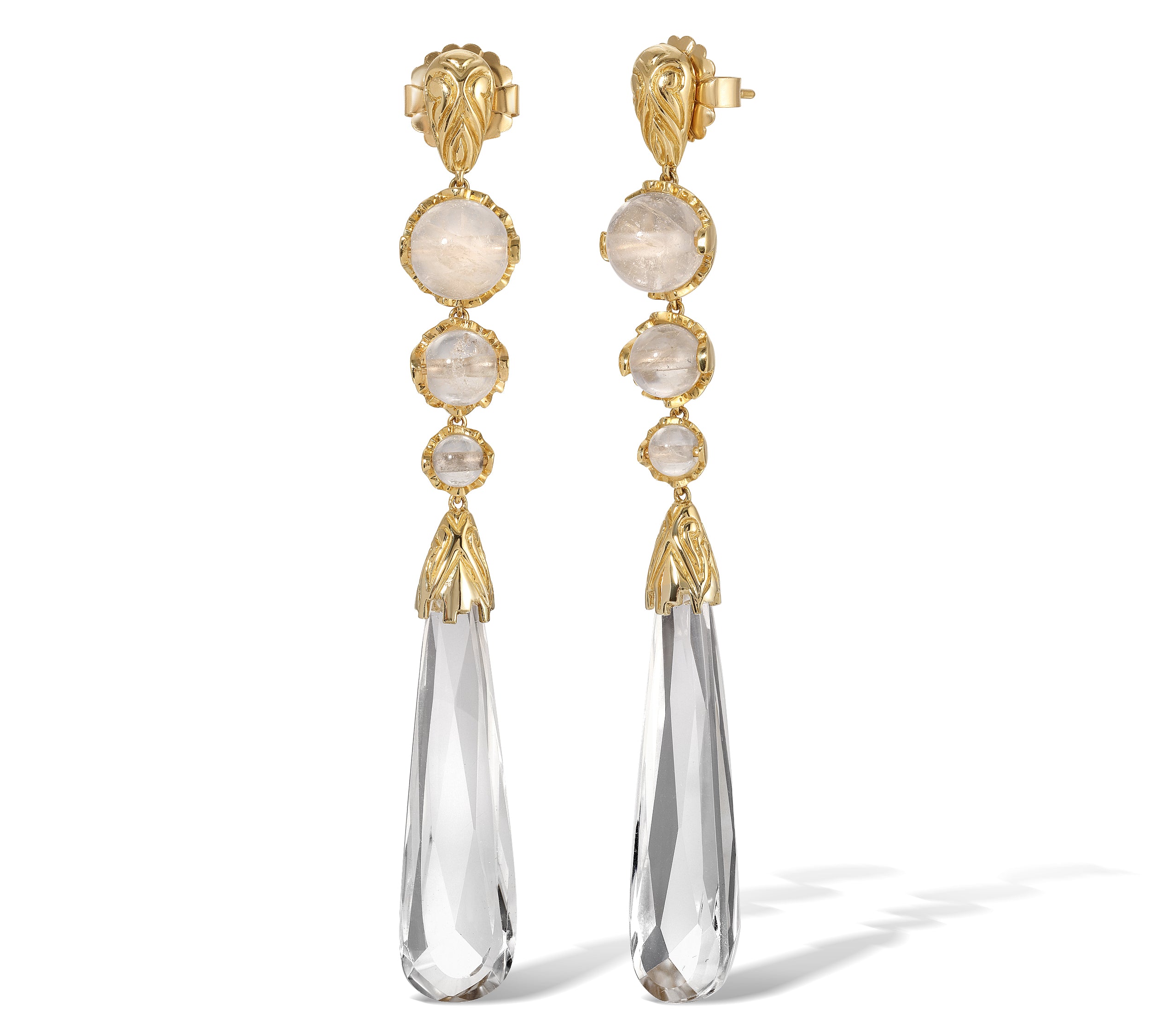 Quartz Dew Drops Drop Earrings MAE + LANG