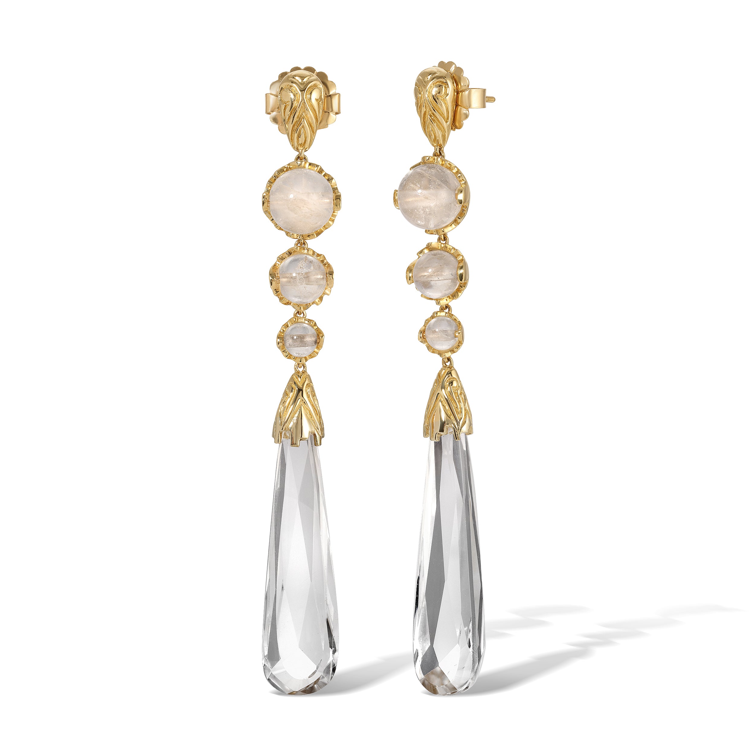 Quartz Dew Drops Drop Earrings MAE + LANG