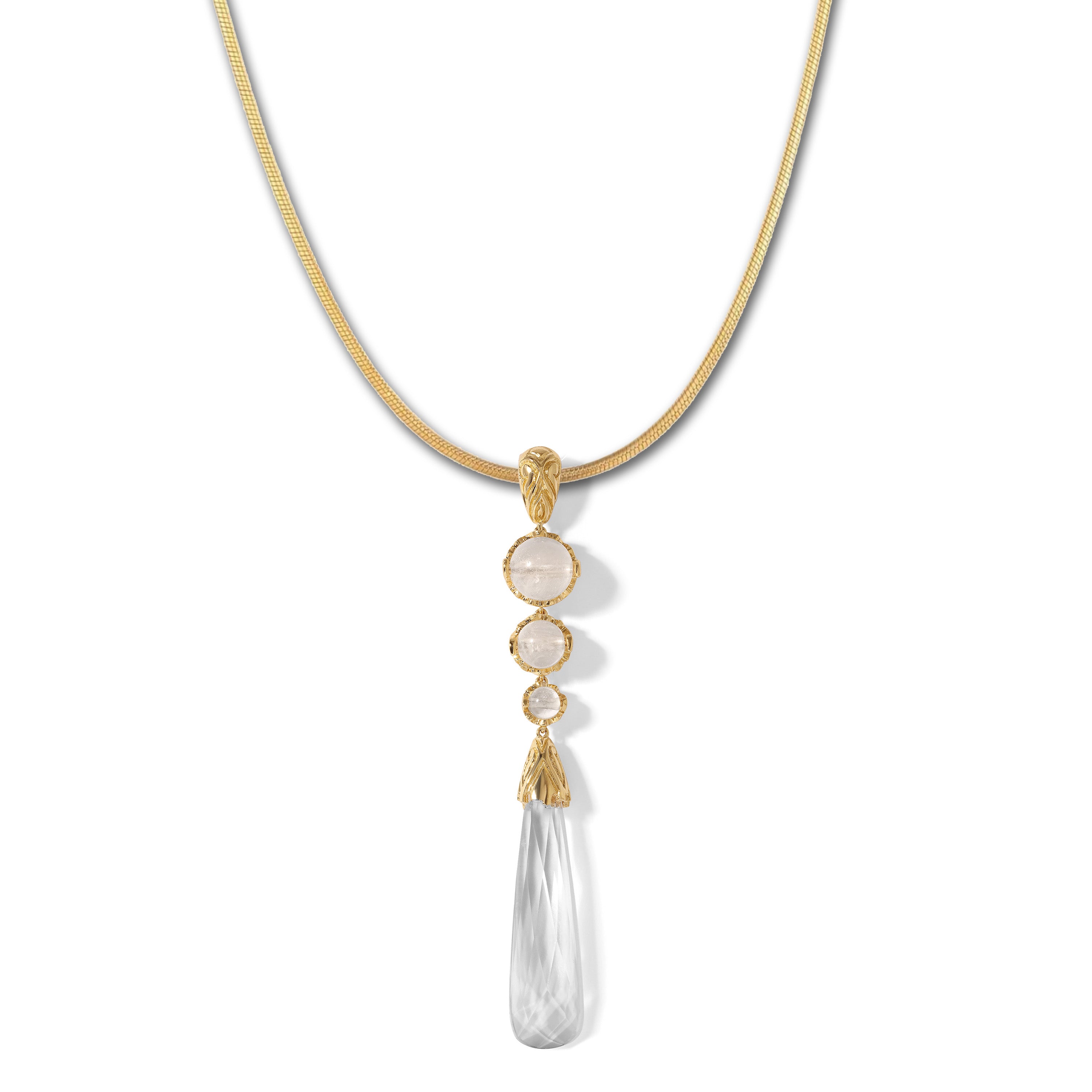 Quartz Dew Drop Pendant Pendant MAE + LANG