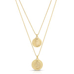 Lioness Coin Necklace, Medium Pendant Necklace MAE + LANG