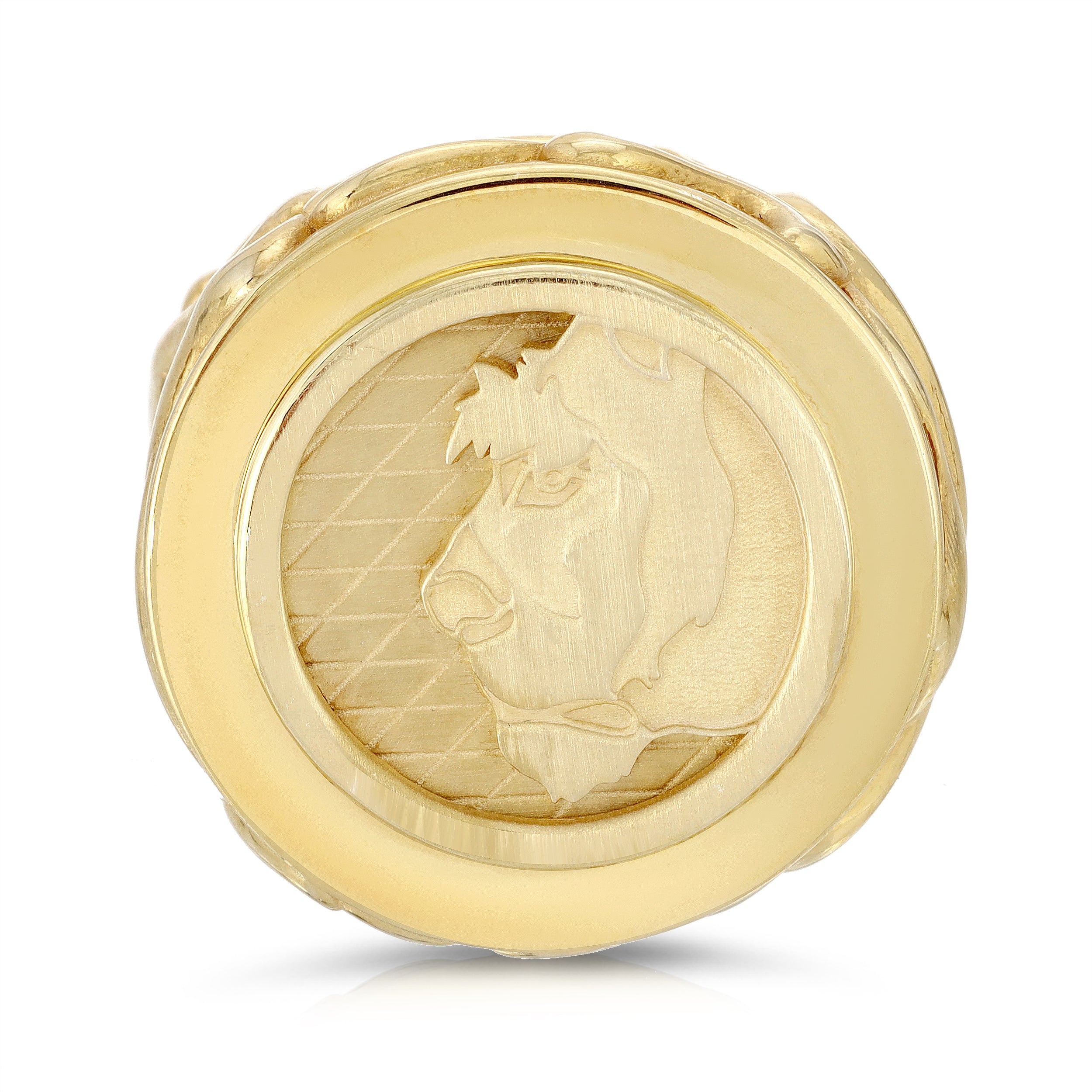 Lioness Coin Statement Ring Statement Ring MAE + LANG