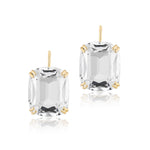 Cushion Drop Earrings Drop Earrings Goshwara