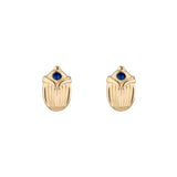 Khepri Studs Stud Earrings Selin Kent Sapphire