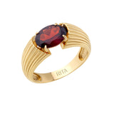Gemstone Heirloom Ring Ring RITA Fine Jewelry Garnet