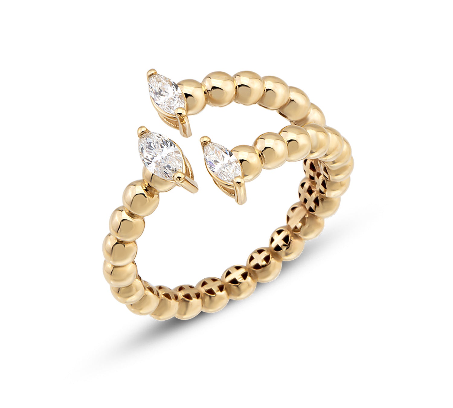 Trio Marquise Ring Ring RITA Fine Jewelry