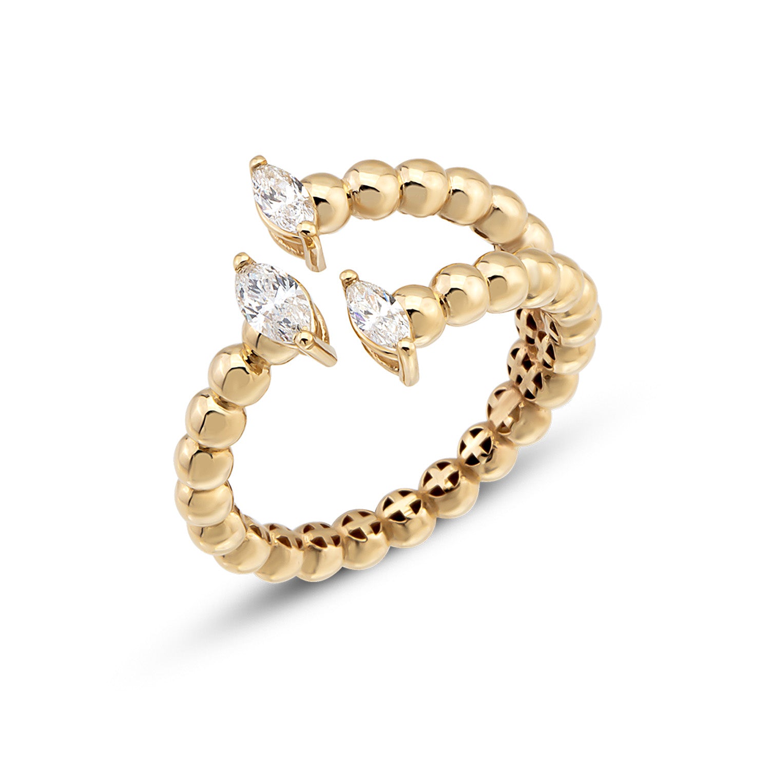 Trio Marquise Ring Ring RITA Fine Jewelry