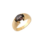 Gemstone Heirloom Ring Ring RITA Fine Jewelry Smoky Topaz 7