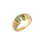 Gemstone Heirloom Ring Ring RITA Fine Jewelry Green Tourmaline 6.5