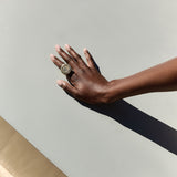 Lioness Coin Statement Ring Statement Ring MAE + LANG