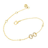 Links HC Bracelet with Diamonds Chain Bracelet KIMITAKE